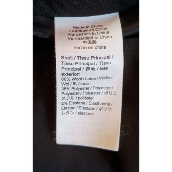 J. Crew Mens Ludlow Slim Fit Dress Pants 36 x 32  Gray Wool Blend J6061 - Picture 10 of 11